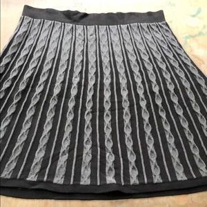Mossimo Brown knit skirt XL